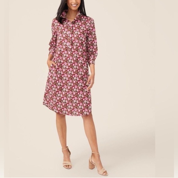 J.Mclaughlin Berlin Dress in Mountain Floral Medium - Picture 2 of 14